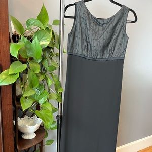 Formal Black Floor Length Dress